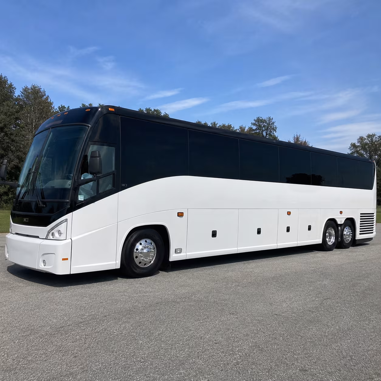 bus rental options for sandy trips