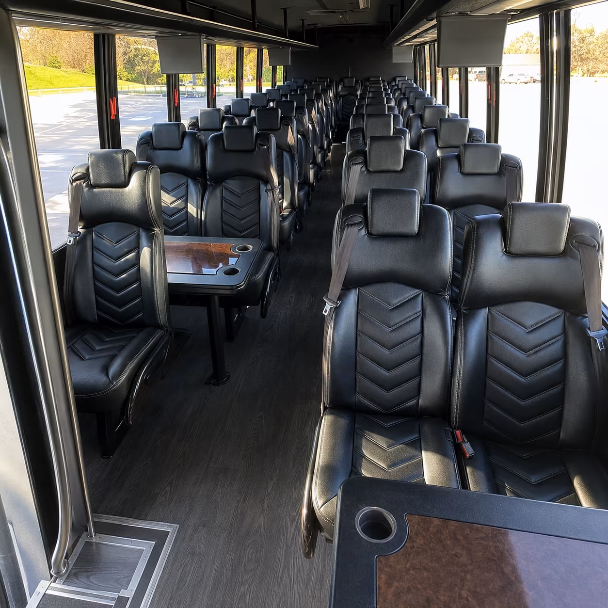 how is a bus rental actually priced in sandy utah