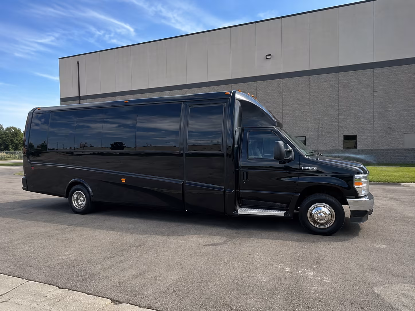 sandy corporate event transportation onboard seating