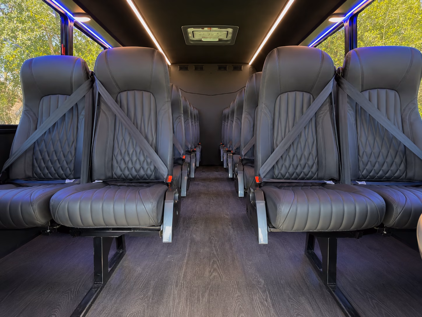 sandy religious group transportation onboard seating